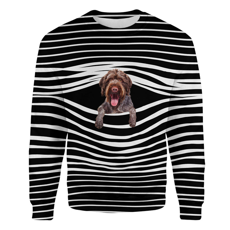 German Wirehaired Pointer - Stripe - Premium Sweater