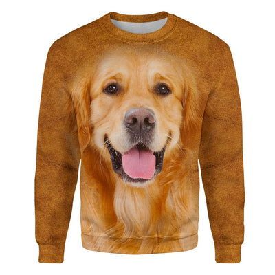 Golden Retriever - Face Hair - Premium Sweater