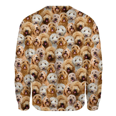 Goldendoodle - Full Face - Premium Sweater