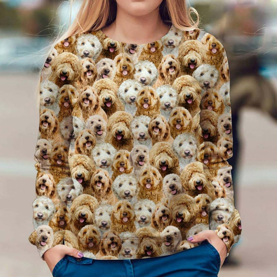 Goldendoodle - Full Face - Premium Sweater