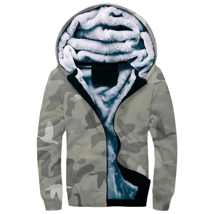 Goose Camo Fleece Hoodie