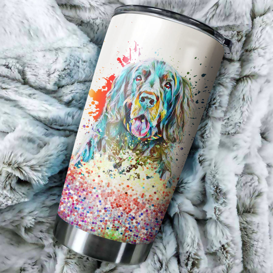 Gordon Setter Art Color Tumbler Cup