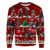 Gordon Setter - Snow Christmas - Premium Sweater