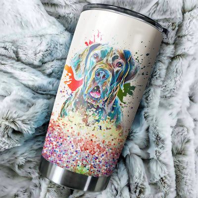 Great Dane Art Color Tumbler Cup