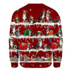 Greater Swiss Mountain Dog - Snow Christmas - Premium Sweater