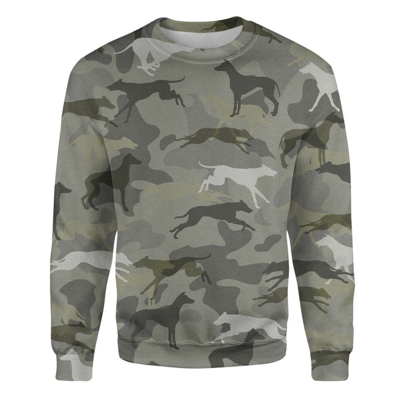 Greyhound - Camo - Premium Sweater
