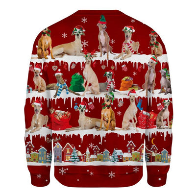 Greyhound - Snow Christmas - Premium Sweater