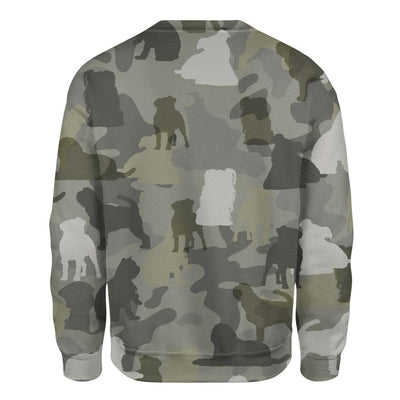 Brussels Griffon - Camo - Premium Sweater