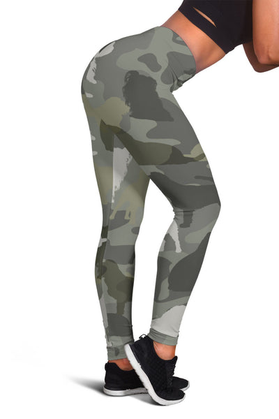 Brussels Griffon Camo Legging