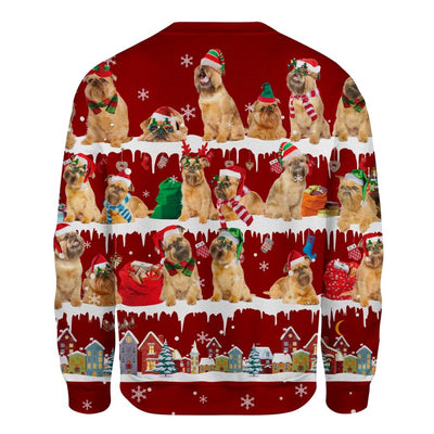 Brussels Griffon - Snow Christmas - Premium Sweater