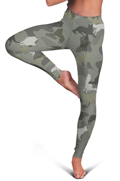 Groenendael Dog Camo Legging