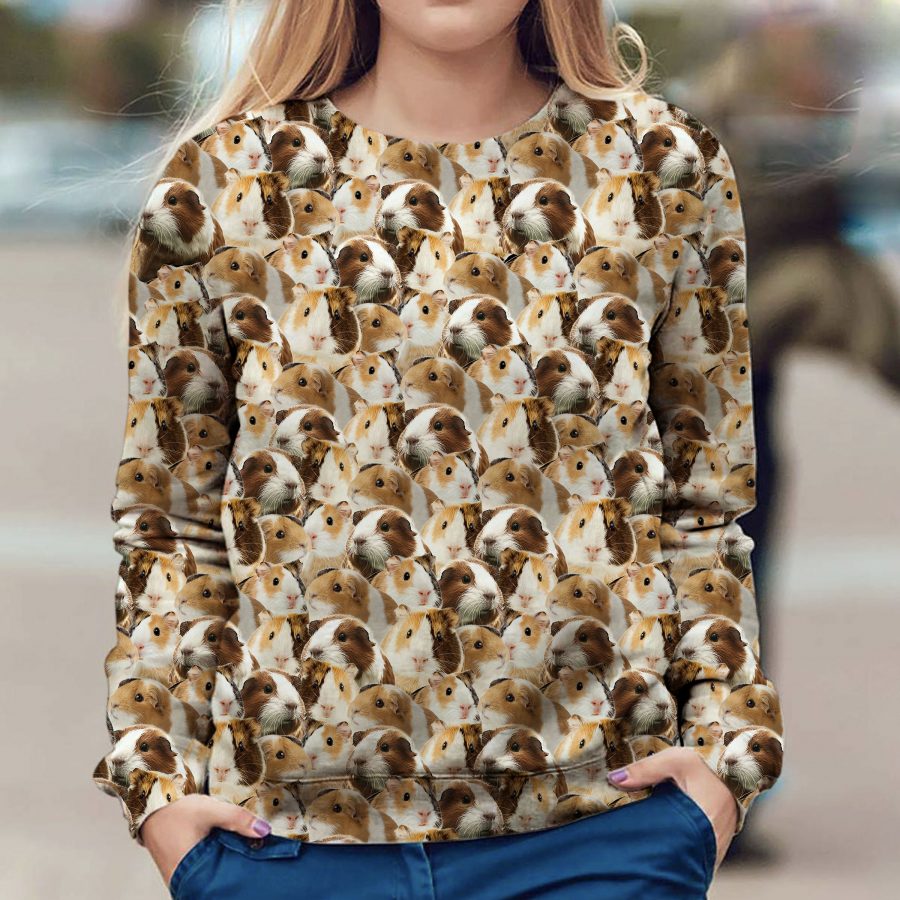 Guinea Pig - Full Face - Premium Sweater