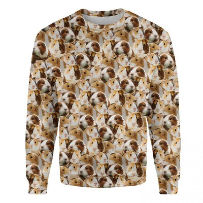 Guinea Pig - Full Face - Premium Sweater