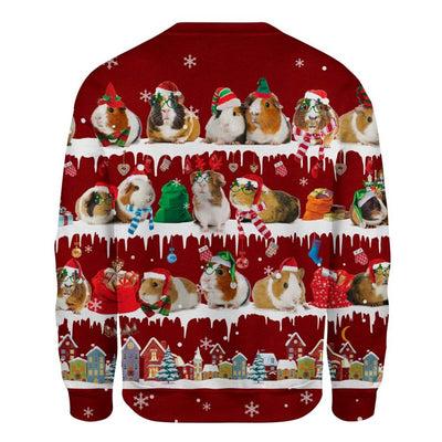 Guinea Pig - Snow Christmas - Premium Sweater