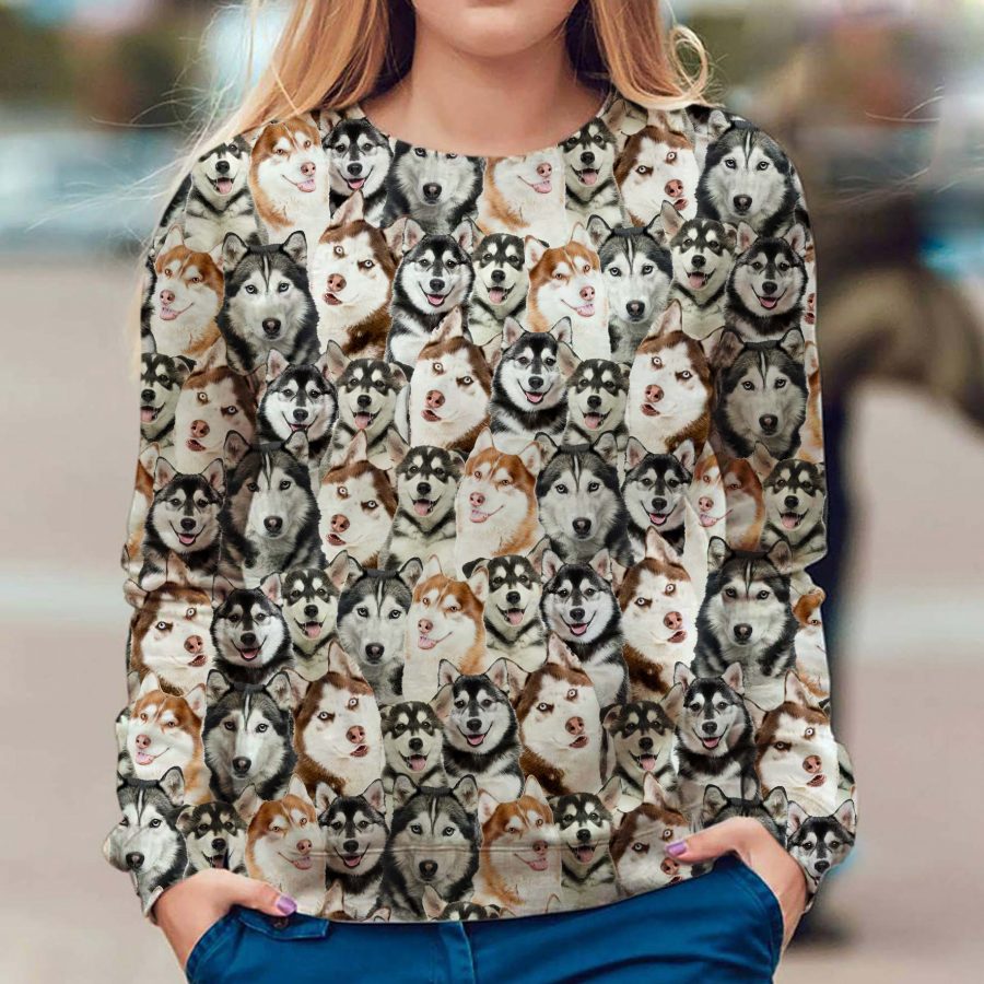 Husky - Full Face - Premium Sweater