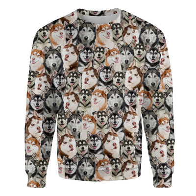 Husky - Full Face - Premium Sweater