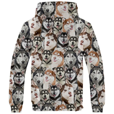 Husky Full Face Fleece Hoodie