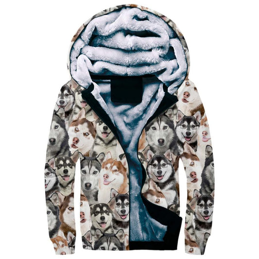 Husky Full Face Fleece Hoodie