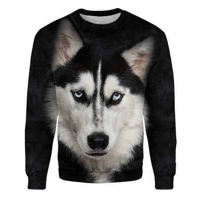 Husky - Face Hair - Premium Sweater