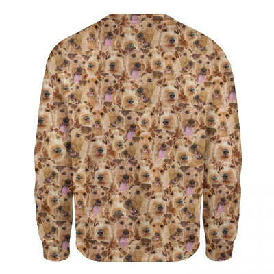 Irish Terrier - Full Face - Premium Sweater