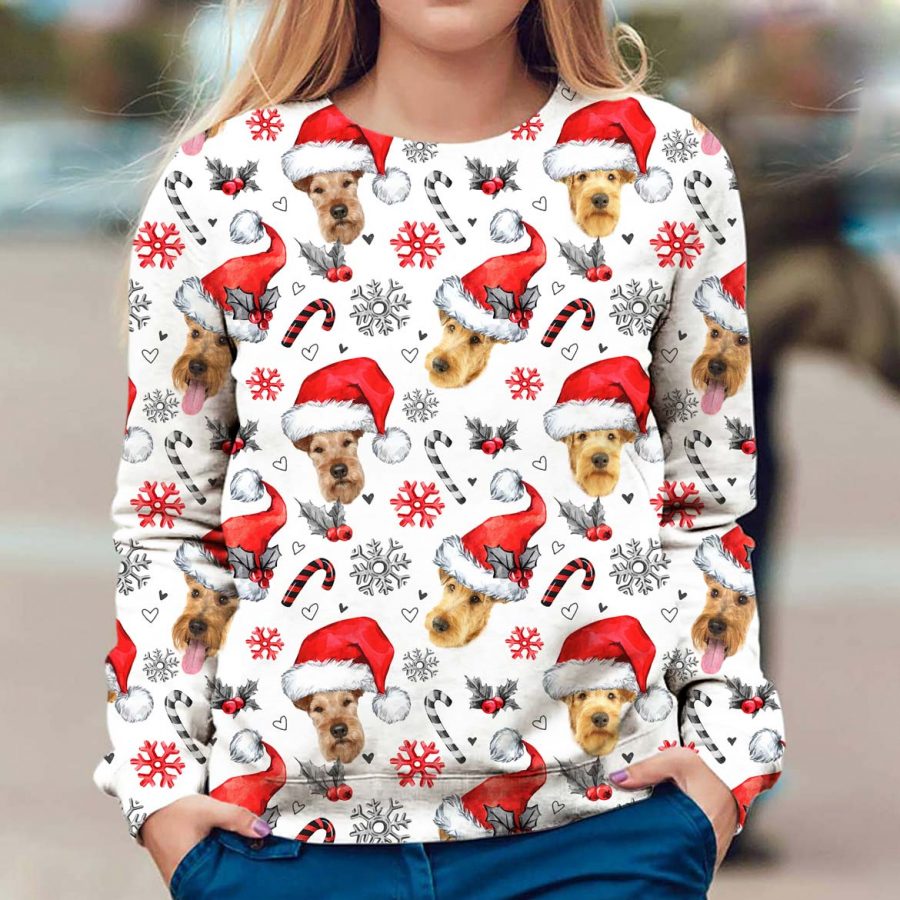 Irish Terrier - Xmas Decor - Premium Sweater