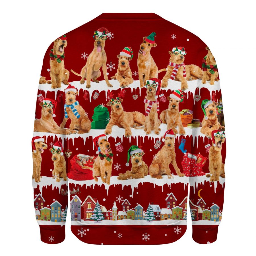 Irish Terrier - Snow Christmas - Premium Sweater