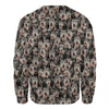 Irish Wolfhound - Full Face - Premium Sweater