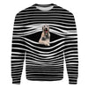 Irish Wolfhound - Stripe - Premium Sweater