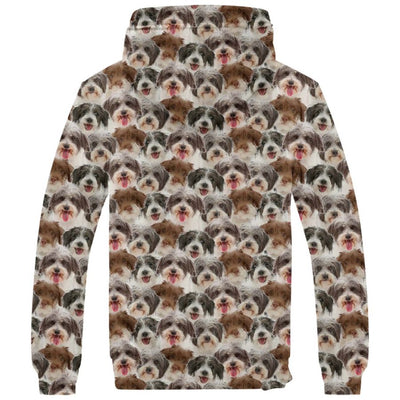 Jackapoo Full Face Fleece Hoodie