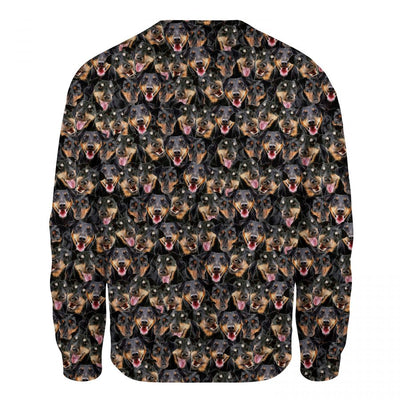 Jagdterrier - Full Face - Premium Sweater