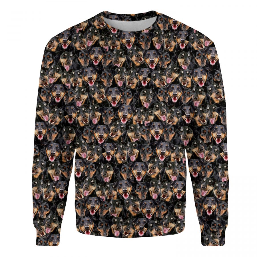 Jagdterrier - Full Face - Premium Sweater