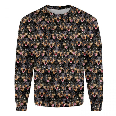 Jagdterrier - Full Face - Premium Sweater