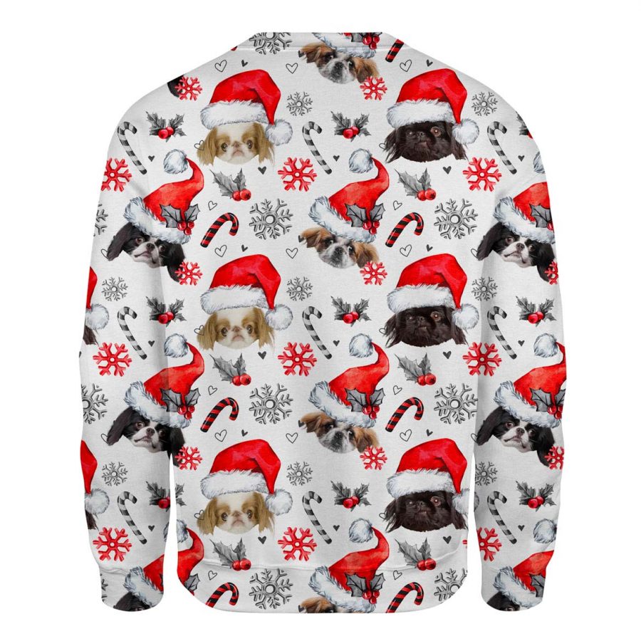 Japanese Chin - Xmas Decor - Premium Sweater