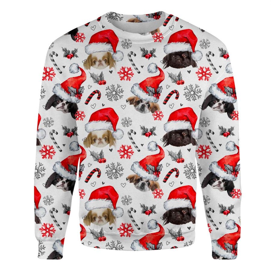 Japanese Chin - Xmas Decor - Premium Sweater