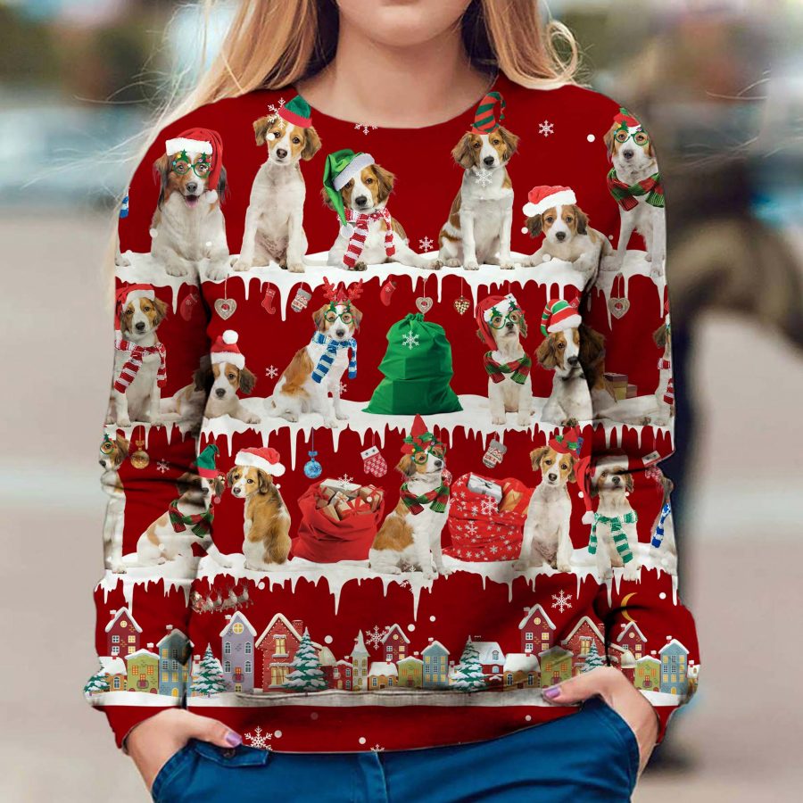 Kooikerhondje - Snow Christmas - Premium Sweater