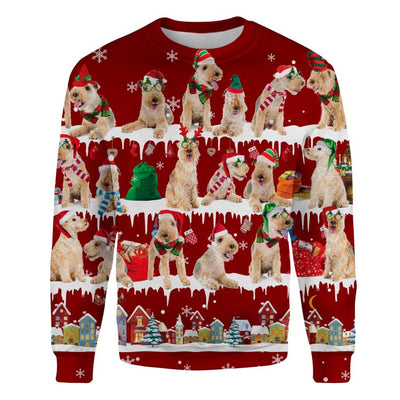 Lakeland Terrier - Snow Christmas - Premium Sweater