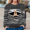 Lakeland Terrier - Stripe - Premium Sweater