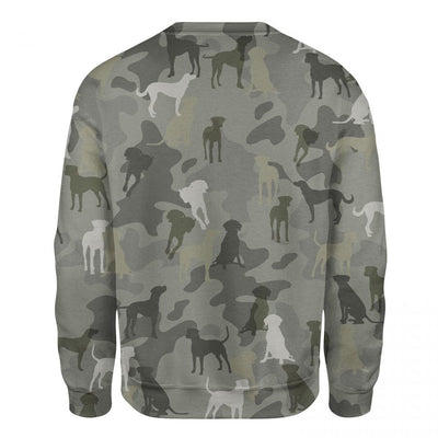 Catahoula Leopard Dog - Camo - Premium Sweater