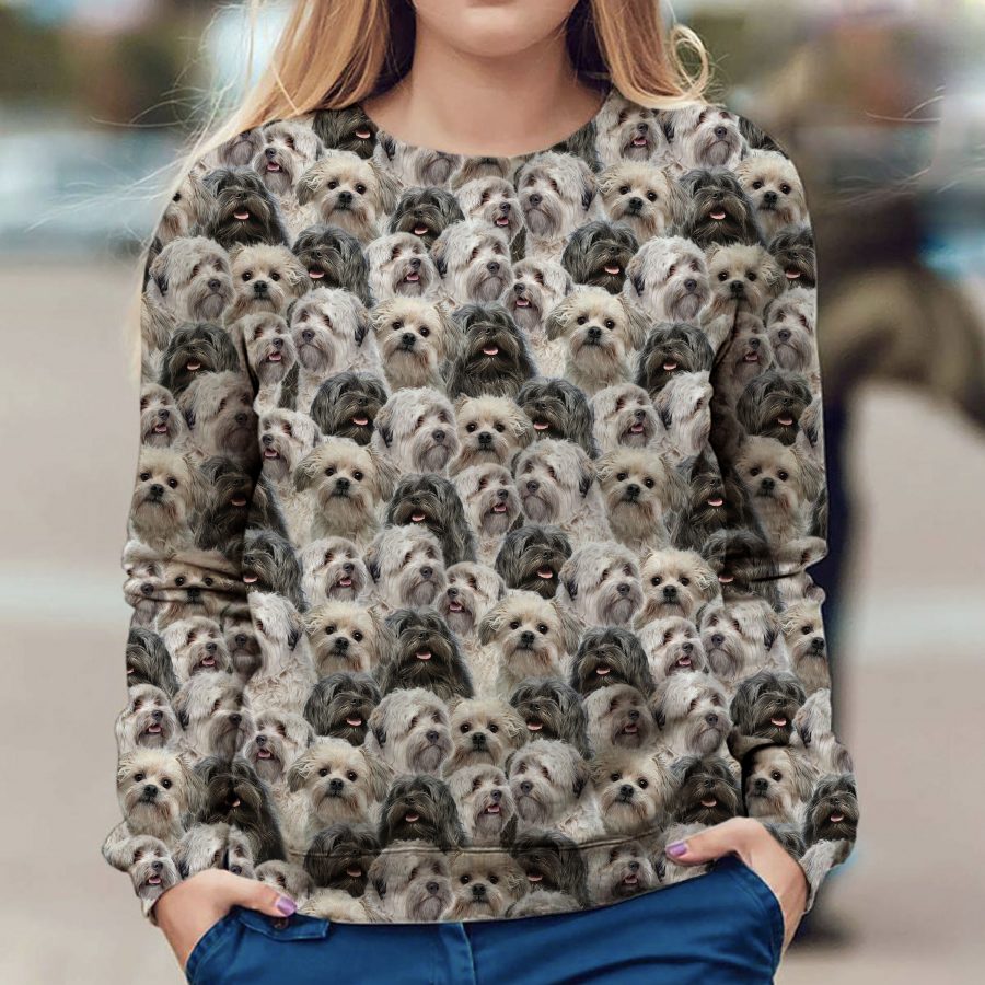 Lowchen - Full Face - Premium Sweater