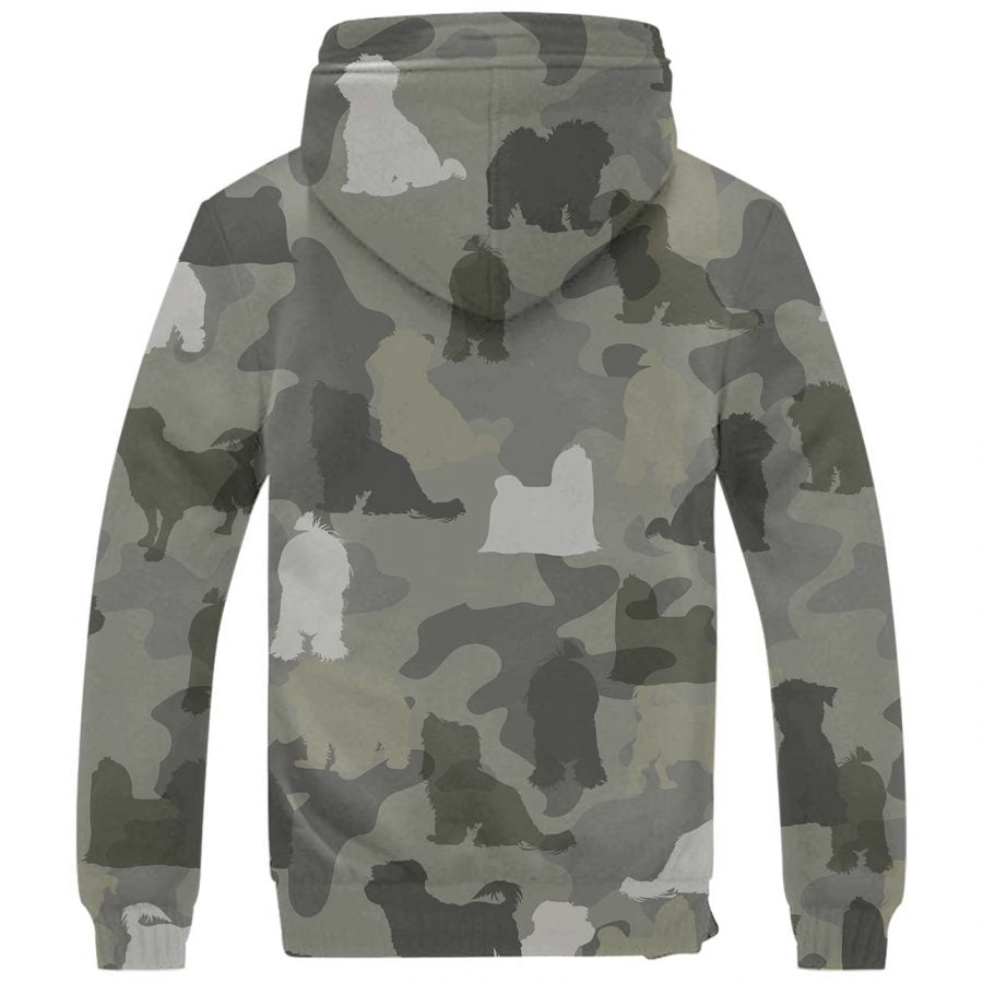 Maltese Camo Fleece Hoodie