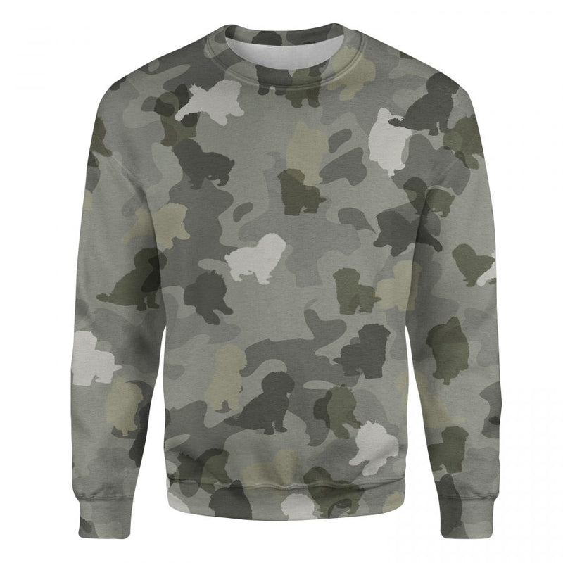 Maltipoo - Camo - Premium Sweater