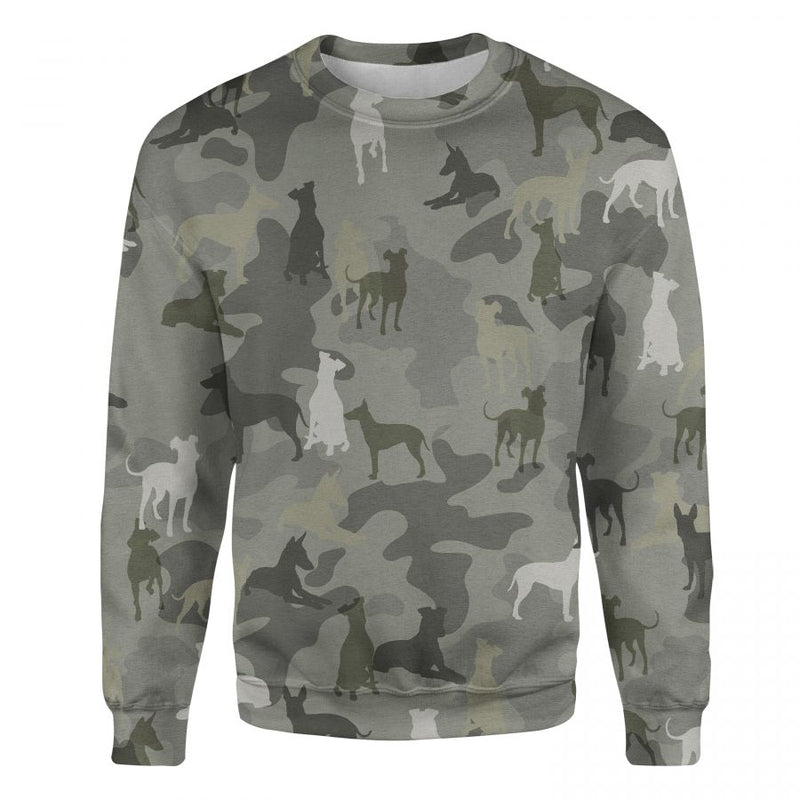 Manchester Terrier - Camo - Premium Sweater