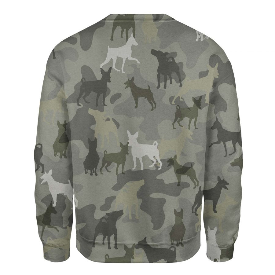 Miniature Pinscher - Camo - Premium Sweater