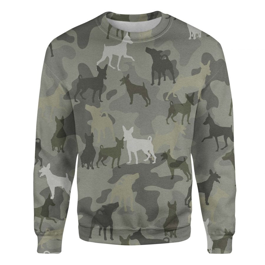 Miniature Pinscher - Camo - Premium Sweater