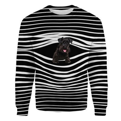 Miniature Schnauzer - Stripe - Premium Sweater