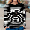 Miniature Schnauzer - Stripe - Premium Sweater