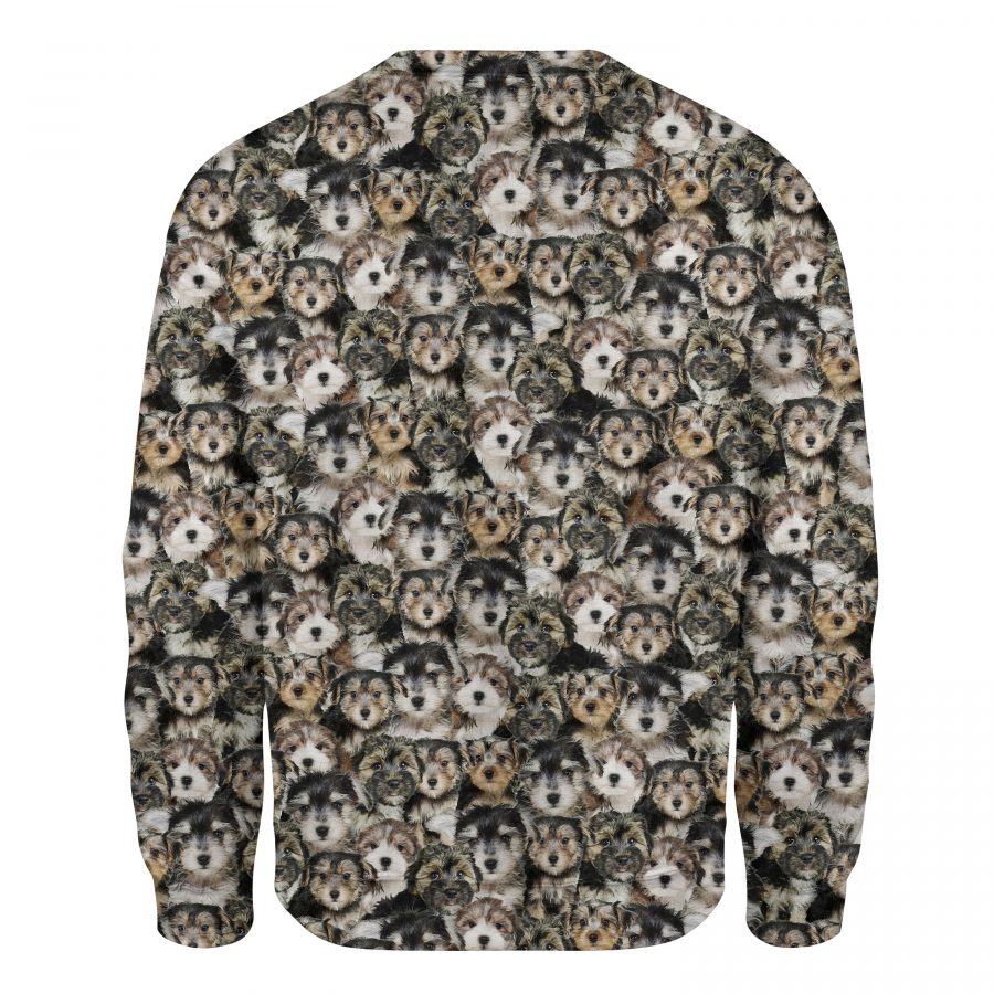 Morkie - Full Face - Premium Sweater