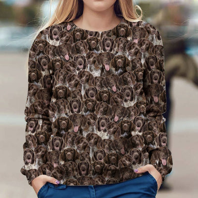 Munsterlander - Full Face - Premium Sweater