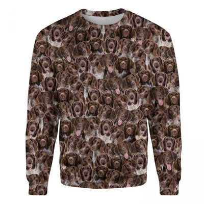 Munsterlander - Full Face - Premium Sweater