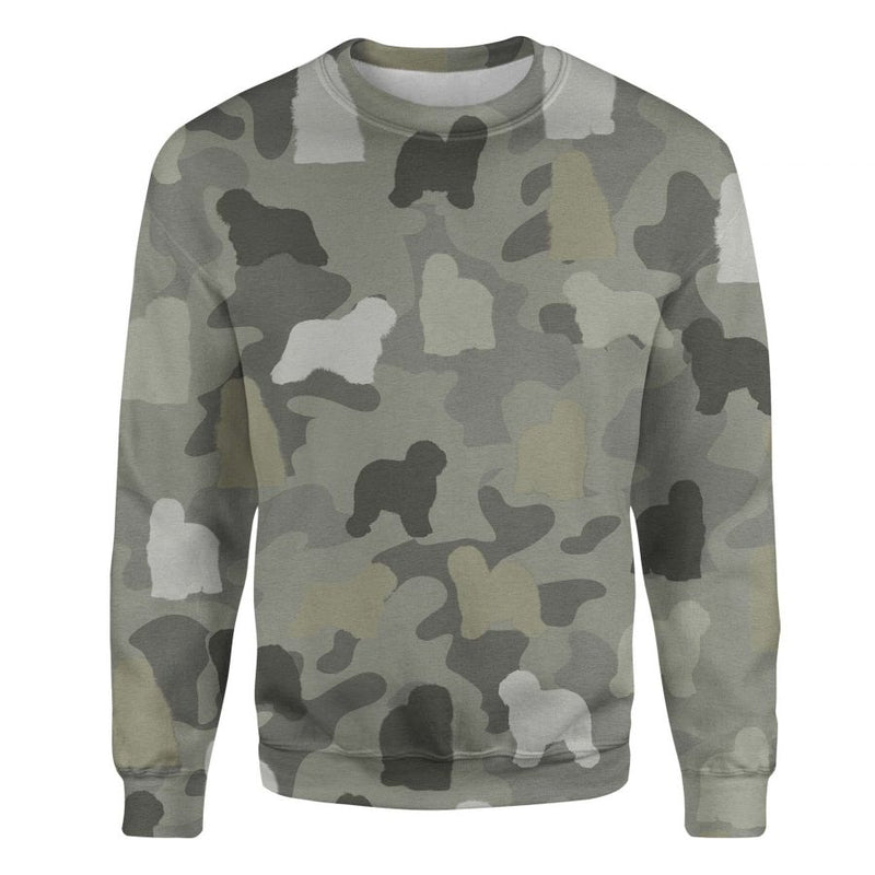 Old English Sheepdog - Camo - Premium Sweater